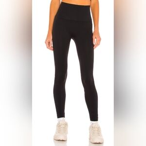 SPANX Look At Me Now Seamless Leggings, Very Black, Size Large